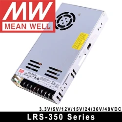 Mean Well LRS-350 serien 12V 24V 36V 48V meanwell enkelt output lukket type Switching Power Supply