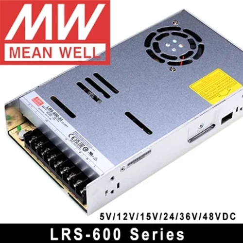 Mean Well LRS-600-48 Meanwell AC zu DC SMPS 5V 12V 15V 24V 36V 48V LRS-50/75/100/150/200/350/450/600 LED Switching Power Supply