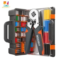 Ferrule Tay áo Terminal Crimping Tools Mini Electrical Chim kìm HSC8 6-4/6-6 (0,25-10mm²/0,25-6mm²) Kẹp sửa chữa kết nối dây