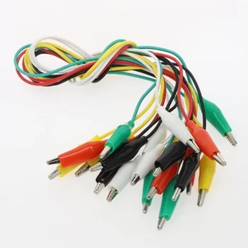 10PCS CLIPS CLIPs Điện DIY DIY dẫn đầu cá sấu con cá sấu hai đầu