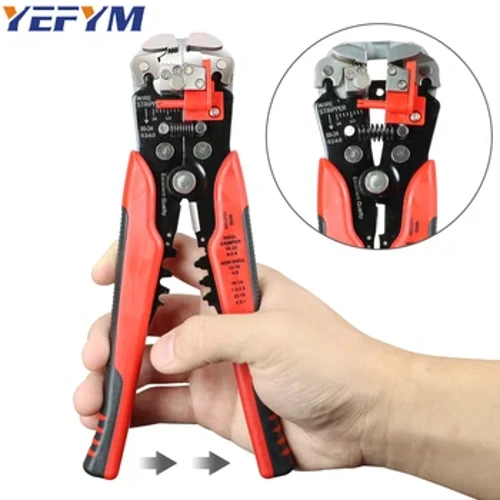 Wire Stripper Tools Multitool Tang YEFYM YE-1 Otomatis 3 In1 Stripping Cutter Crimping Kabel Kawat Listrik Alat Perbaikan