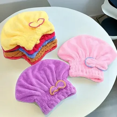 Szybkoschnąca czepek do włosów damska muszka czepek kąpielowy ręcznik z mikrofibry czepek prysznicowy Superfiber do akcesoriów łazienkowych Spa czepek prysznicowy
