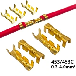 453 / 453C U şekilli terminal tab goýmasy, terminaly sim birikdiriji terminaly elektrik kiçijik diş terminaly 0,3-4.0mm²