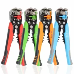 Crimper Cable Cutter Automatyczne Strippel Strippel wielofunkcyjne narzędzia do usuwania zaciskania szczypiec Terminal 0,2-6,0 mm2 narzędzie