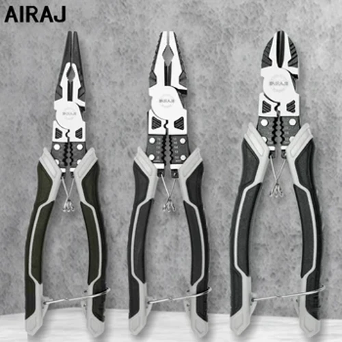 Airaj Đa Năng Đa Năng Đeo Chéo Kìm Phần Cứng Cắt Dây Điện Chuyên Nghiệp Chống Trơn Trượt Bền Dụng Cụ Sửa Chữa