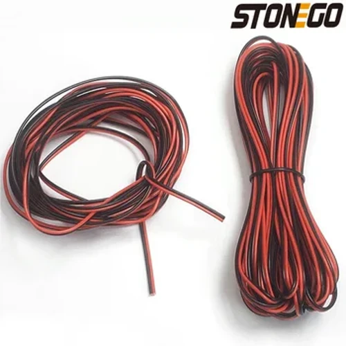 Cabo de extensão de 2 pinos STONEGO para faixa de LED WS2812 WS2811 RGB, 22AWG, opções de comprimento de 5m/10m/20m disponíveis