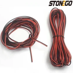 ʻO STONEGO 2 PIN Uea Uea Hoʻonui no WS2812 WS2811 RGB LED Strip, 22AWG, 5m/10m/20m nā koho lōʻihi i loaʻa.