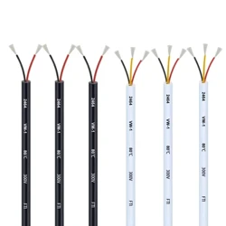 LED Strip Anslutningskabel 2 3 4 5 6 7 8 Ledare 28 26 24 22 20 18AWG Isolerad fordonstråd för bil utomhuslampor