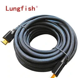 Lungfish langes HDMI-kompatibles Kabel 1080P 3D für Splitter-Schalter PS4 LED TV-Box Xbox Projektor Computer