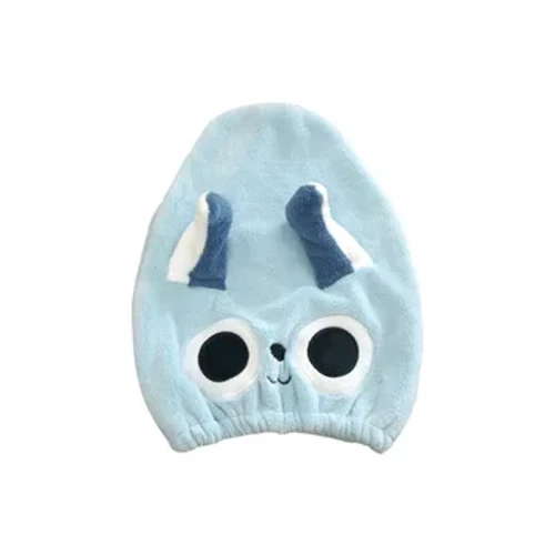 Cap Gwallt Sych 'n giwt Cartwn Coral Plush Dyn Diog siwmper Tywel Amsugnol Cyflym Sychu Gwallt Tywel Plant Band Pen