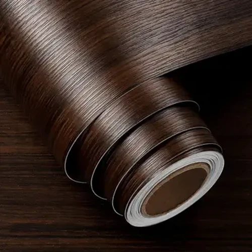 Black wood grain thickening pepa puipui boeing ata meafale umukuka kapoti pvc fa'apipi'i fa'apipi'i umukuka vinyl pepa puipui