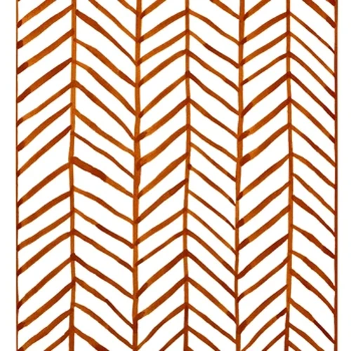 Modern Stripe Peel And Stick Wallpaper Herringbone Orange Wäiss Vinyl Selbstklebend Kontaktpapier Fir Kannerzëmmer Schlofkummer Heemdekoratioun