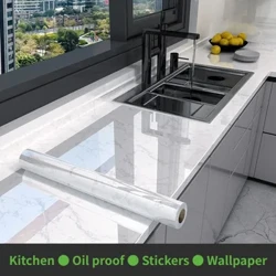 Hiện Đại Đá Cẩm Thạch Tự Dán Giấy Dán Tường Chống Thấm Nước Nhà Bếp Khuôn Chống Dầu Chống Tủ Tân Trang Để Bàn Phòng Tắm Miếng Dán