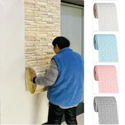 100Cm X 70Cm Tự Dính Giấy Dán Tường Chống Thấm Nước Giả Gạch 3D Decal Dán Tường DIY Trẻ Em Phòng Ngủ Phòng Nhà Bếp Trang Trí Nhà Cửa