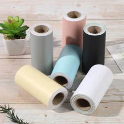 5M Tự Dán Ván Chân Tường Viền Dán PVC Dây Thắt Lưng Giấy Dán Tường Chống Thấm Nước Viền Chân Đường Vinyl Decal Trang Trí Phòng Khách