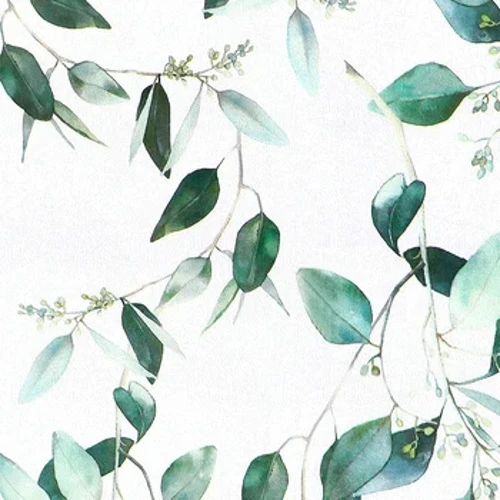Giấy dán tường Vinyl Green Leaf Peel and Stick Giấy liên lạc tự dính Giấy dán tường chống nước có thể tháo rời để cải tạo nội thất