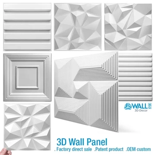 Adnewyddu wal tŷ 30x30cm nad yw'n hunan-gludiog sticer wal 3D ystafell fyw papur wal gwrth-ddŵr 3d panel wal cegin ystafell ymolchi
