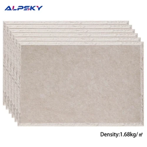 3Pcs Rechteck Strong Soundproofing Mauer Panelen Sound Proof Akustik Panel Büro Versammlungsraum Ënnerhaalung Crèche Mauer Dekor