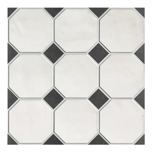 10 adet 3D Açık Gri ve Siyah Seramik Kabuğu ve Sopa Duvar Karosu Kendinden yapışkanlı Backsplash Duvar Paneli Su Geçirmez Duvar Etiketi