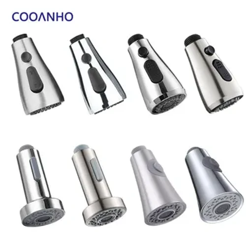 Athsholáthar Ceann Faucet Cistine, Uillinn Páirteanna Faucet Doirteal Cistine Simplí, Tarraing Anuas Buinne Ceann Spraeire Faucet, Nozzle Sprae Doirteal