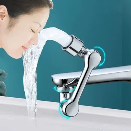 Cap de pulverizare pentru robinet cu extensie rotativă de 1080 de grade Adaptor de extindere pentru robinet de baie universal Aerator 2 moduri Extensor pentru robinet