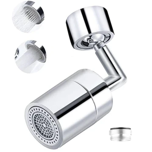 720 Aerator Tap Rotatable Splash-proof Chwistrellwr Faucet Pennaeth Arbed Dŵr Plastig Sblash Tap Pennaeth Golchi Basn Tap Extender Adapter