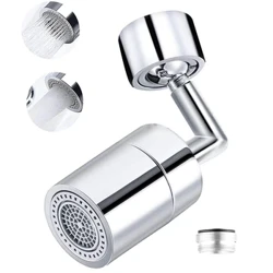 720 Rotatable Tap Aerator Splash-proofก๊อกน้ำหัวน้ำพลาสติกSplash Tapหัวอ่างล้างหน้าTap Extender Adapter