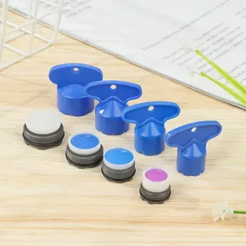 16,5–24 mm vīriešu vītnes ūdens taupīšanas krāna aerators ar uzgriežņu atslēgu, iebūvētu burbuļfiltru vannas istabai virtuves izlietnes nomaiņai