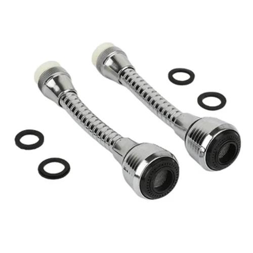 360 Zungezisa Ibhamuza Lempompi Yamanzi Enwebekayo Ikhishi likampompi wesikhumulo sempompi kampompi I-Aerator I-ABS Okonga Amanzi Isihlungi se-Spout Isixhumi Isixhumi Seshawa yegumbi lokugeza