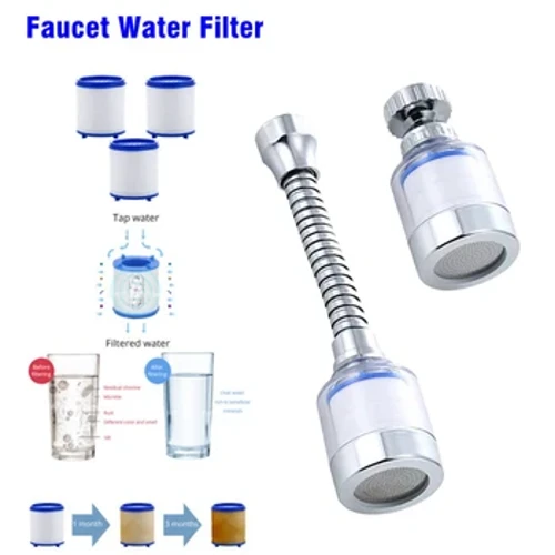 Éléments filtrants de robinet, purificateur d'eau, filtre pour douche, Filtration en coton PP pour cuisine et salle de bains, élimine le chlore et les métaux lourds