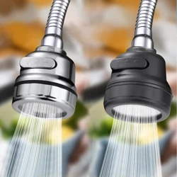 Adaptor Faucet Aerator 3 Modhanna 360 Bubbler Rotatable Scagaire Faucet Ardbhrú Breisitheora Coigilte Uisce Beartaíonn nozzle Gadget Cistine