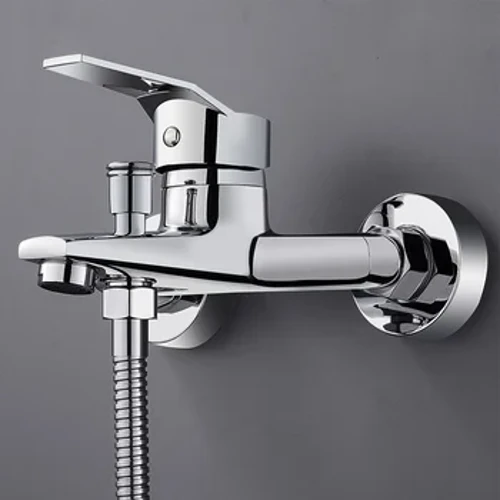 Faucets Basin Zinc Alloy Faucets Chrome Fa'apipi'i i totonu o le puipui o le vai vevela vai malulu lua fa'a'ai fa'afefiloi paipa mo le faleta'ele vase ta'ele ta'ele ta'ele.