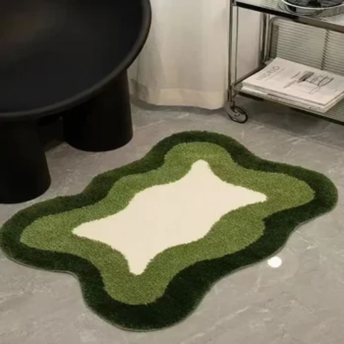 Ins Style Bath Floor Mats Non Slip stain-resistant Carpets Living Room Bedroom Rugs Absorbent Cashmere Mats