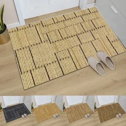 Hình Học Thảm Lối Vào Thảm Ngoài Trời Trong Nhà Sàn Trang Trí Có Thể Giặt Thảm Chống Trơn Trượt Khu Vực Sạch Thảm Chống Nhăn ADSC0012