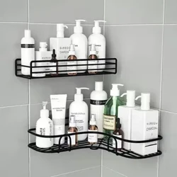 Không cần khoan Phòng tắm Nhà bếp Giá để đồ đa chức năng treo tường cho bàn chải đánh răng Phòng tắm