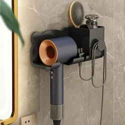 1 Máy Tính Chất Liệu ABS Hộ Gia Đình Máy Sấy Tóc Giá Đỡ Phòng Tắm Lược Dao Cạo Có Giá Để Đồ Máy Sấy Tóc Có Giá Để Đồ Trang Trí Nhà Cửa