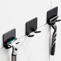 Mainit! 1/2/3/5PCS Shaving Razor Holder Alumium Men Shaving Shaver Storage Hook Wall Shelf Razor Rack Banyo Mga Accessory sa Kusina