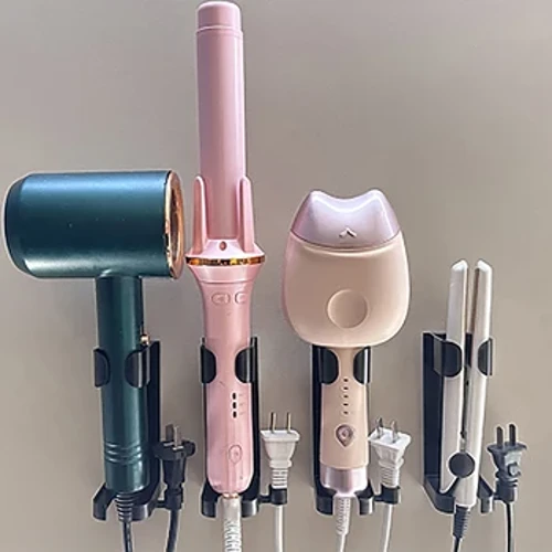 Máy Uốn Tóc Duỗi Giá Đỡ Làm Xoăn Giá Treo Tường Máy Sấy Tóc Người Tổ Chức Cho Phòng Tắm Phụ Kiện Gia Đình