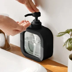 Distributeurs de savon liquide portables, bouteille transparente, distributeur de savon pour les mains, salle de bain, shampoing, Gel douche, conteneur de savon