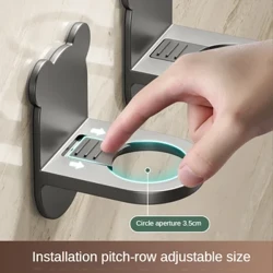 Non-perforated Shower Gel Rack Wall Hanging Banyo Shampoo Banyo Non-marking Sticker Shelf Bear Hand Soap Hook