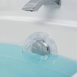 Couvercle de vidange de trop-plein de baignoire, joint à ventouse, bouchon de baignoire pour bain plus profond, pour canalisations de trop-plein de salle de bains