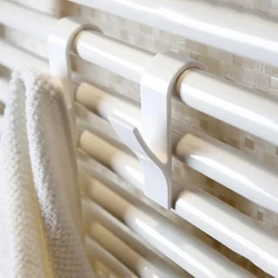 Tanpa Punching Kait Dinding Matte Putih Hitam Kait Kamar Mandi Handuk Hook Rak Mantel untuk Kamar Mandi Dapur Multifungsi Aksesoris Rumah