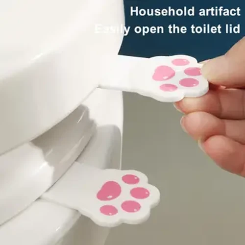 Lève-couvercle de toilette, support de poignée de siège, anneau de siège, clapet, support d'outil de fermeture sanitaire, couvercle de siège de toilette, accessoires de salle de bains