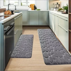 Kích thước lớn thảm nhà bếp không trượt bếp sàn nhà bếp thảm thảm thảm có thể giặt được thảm mềm có thể giặt