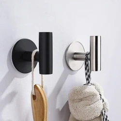 Rustfrit stål Sølv badeværelseshardwaresæt Håndklædestativ Toiletpapirholder Håndklædestangkrog Multifunktionelt badeværelsestilbehør