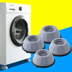 I-4Pcs Anti Vibration Feet Pads Rubber Legs Slipstop Silent Skid Raiser Mat Yokuwasha Umshini Wokusekela Izidambisi Izinsiza