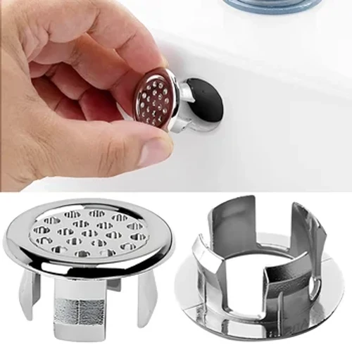 8/1 Stuks Gootsteen Gat Ronde Overloop Cover Ring Wastafel Holle Overloop Ring Gootsteen Gat Overloop Cover Badkamer keuken Accessoires