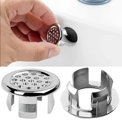 8/1Pcs Sink Hole Round Overflow Cover Ring Wash Basin Hollow Overflow Ring Sink Hole Overflow Cover Banyo Mga Accessory sa Kusina