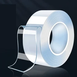 1/3/5M Nano Băng Keo 2 Mặt Băng Traceless Băng Chống Thấm Cho Phòng Tắm Bồn Rửa Nhà Bếp Tập gel Miếng Dán