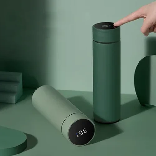 Tasse isolée intelligente de séparation d'eau de thé de 500ML flacon Thermos bouilloire sous vide en acier inoxydable tasse à café tasse Thermos